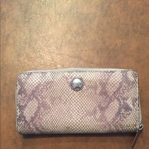 Coach Zip Around Phone Wallet
